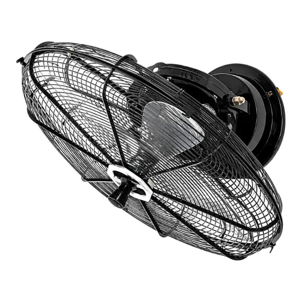 Cinni cabin fan with a heavy duty cage guard