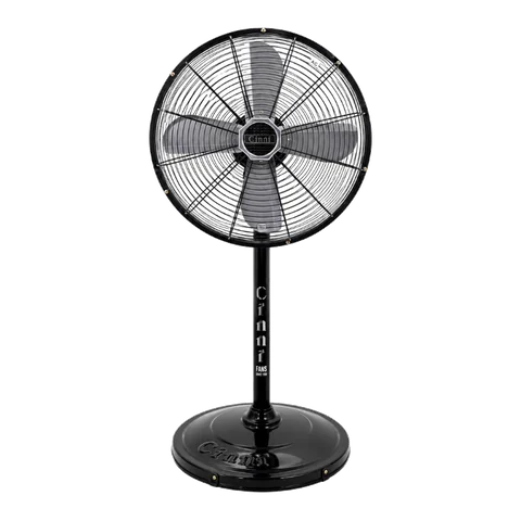 Cinni Long Pedestal 400 mm stand fan with chrome blades